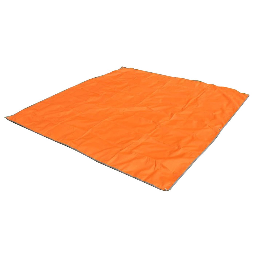 Tjocka oxford underlag picknick camping pad tarp strand tält markis matta utomhus: Orange