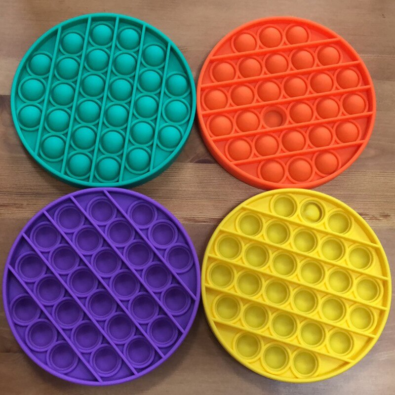 drücken Pop blasiert Sensorischen Spielzeug Autismus Bedürfnisse Squishy Stressabbau Spielzeug Erwachsenen Art Lustige Anti-betonen Pop Es Zappeln reliver betonen