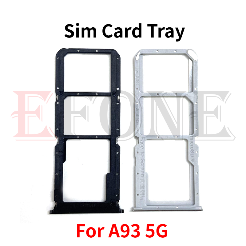 Voor OPPO A54 A74 A93 4G 5G Sim-kaartlezer Houder Sim-kaart Lade Houder Slot Adapter