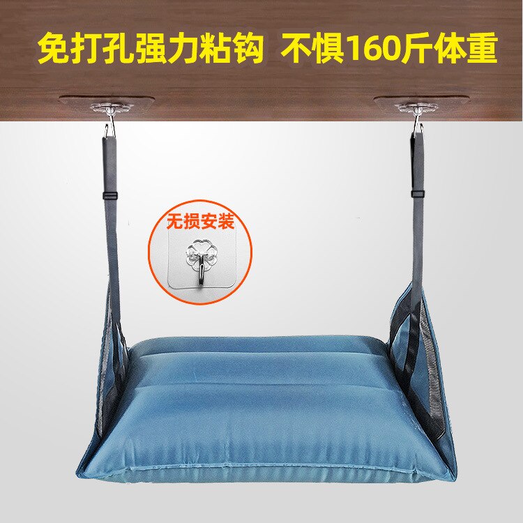 computer desk Office computer desk rest leg stool anti swelling put up inflatable bed sling foot pad nap artifact desks