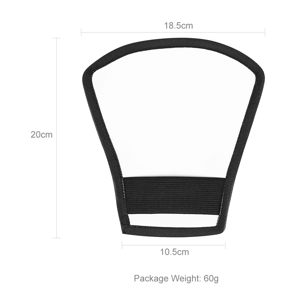 Universal Flash Diffuser Softbox Silver White Refl... Grandado