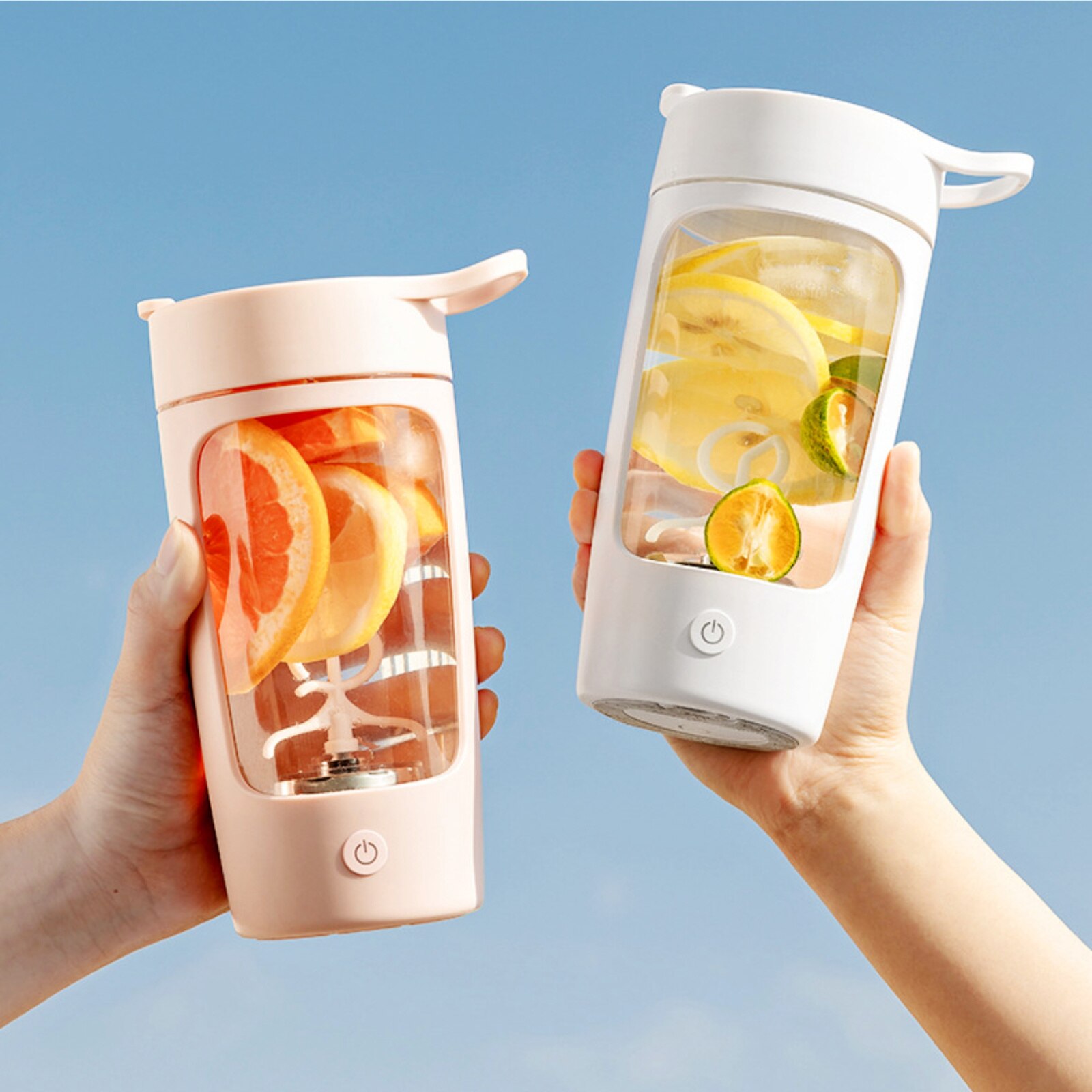 Machine à cocktail de protéines électrique, mélangeur de bouteilles, pour le sport, le fitness, les voyages en plein air, chargeur USB, 650ml