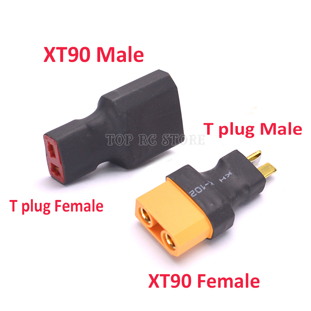 1Pcs XT90 Vrouw Naar Man Deans T Connector Adapter Auto Vliegtuig Heli Lipo Batterij Esc