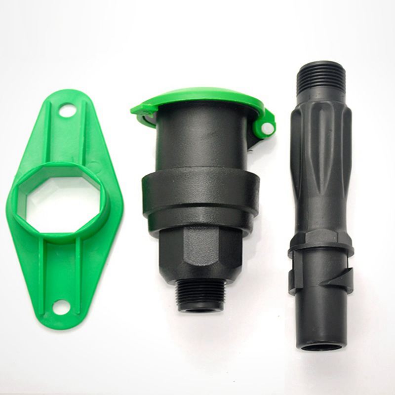 H 1" (DN25) External Thread Hydrant Irrigation Fast Connection Quick Couping Adaptor Rapid Water Taking Intake Valve