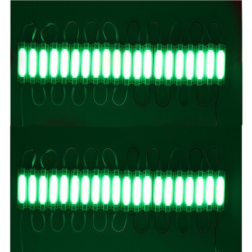 20Pcs Led Module 20Pcs Leds Super Heldere String Light Met Lens Witte Kleur Waterdichte Smd Reclame Led module: green