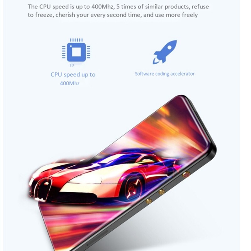 Odtwarzacz muzyczny inteligentny Bluetooth Mp4 3.5 Cal wsparcie Wifi Internet Walkman pełny Sn Mp5 kontakt odtwarzacz Sn 8G