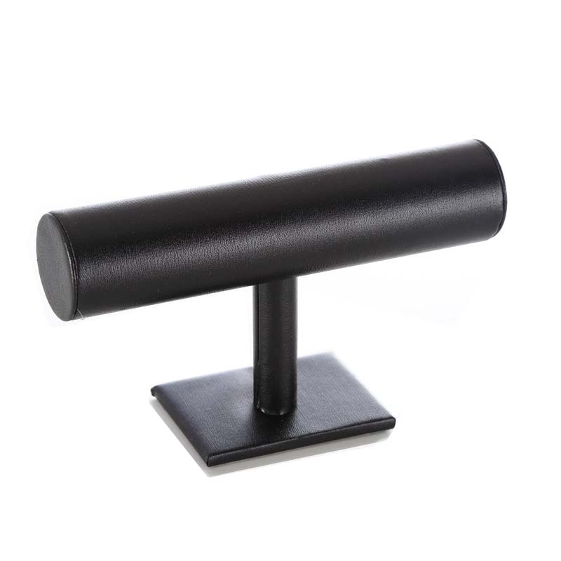 Présentoir en velours noir pour Bracelet, montre, chaîne, t-bar, support pour bijoux