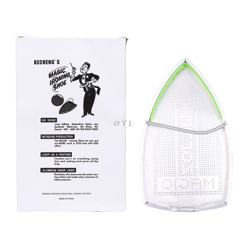 Electric Iron Cover For Shoe Ironing Aid Board Protect Fabrics Cloth Heat Easy