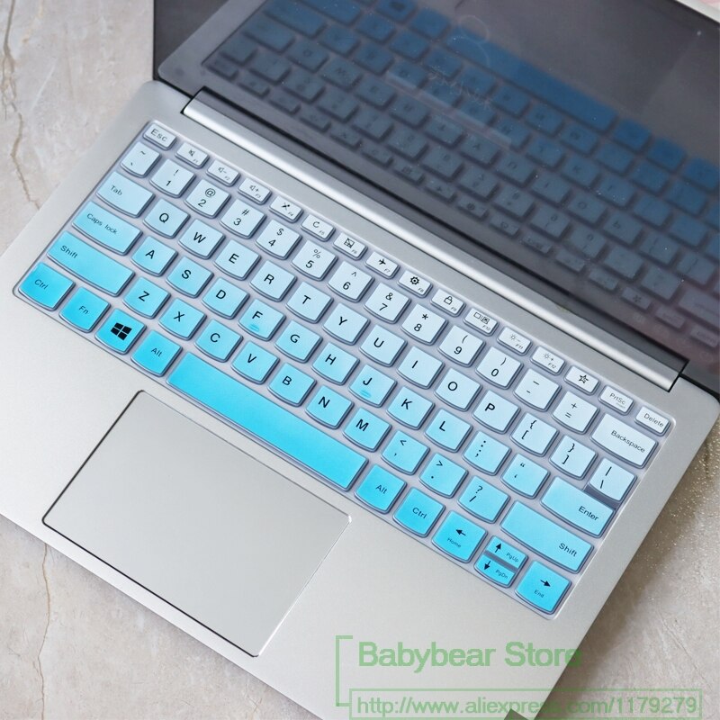 Silikon Tastatur Abdeckung haut für lenovo ideapad S540 13 S540-13IML S540-13API S540-13sind S540 13IML 13API 13sind 13.3 &quot;Laptop: fadeblue