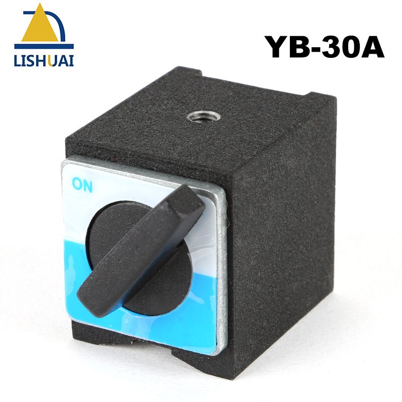 Lishuai til / fra magnetisk baseholder omskiftelig neodymmagnetindikator klemme 30kg/50kg/80kg/100kg: Yb -30a