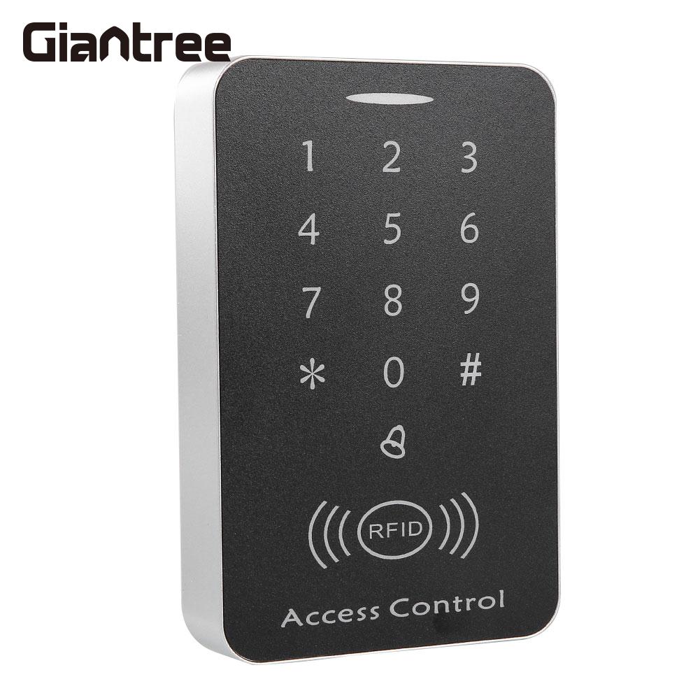 12V One Door RFID Card Password Entry Access Controller Keypad +10 Key Fobs