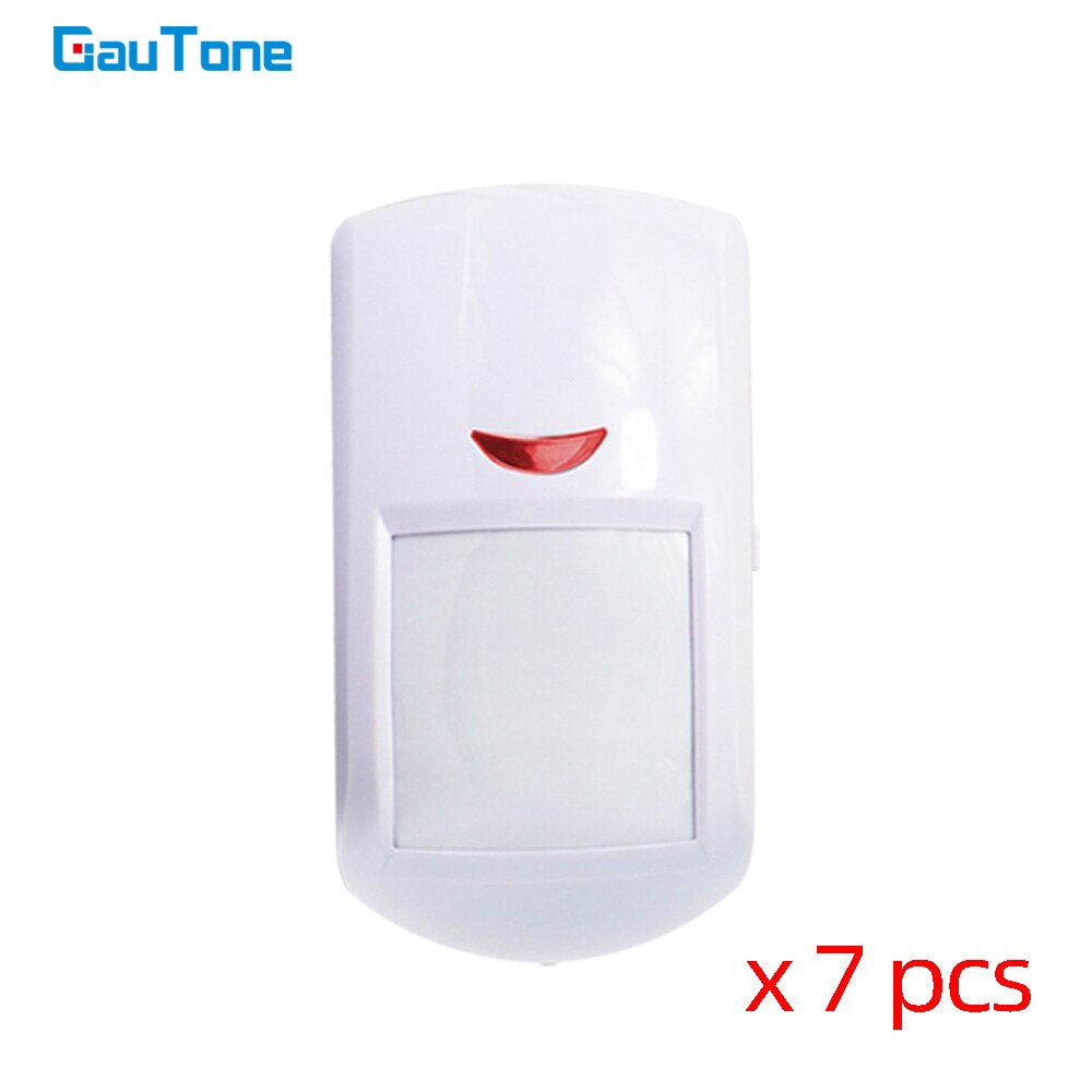 GauTone PA96R PIR Motion Sensor 15kg Pet Immune Wireless Infared Motion Detector Connect with RF 433MHz Alarm System: 7.