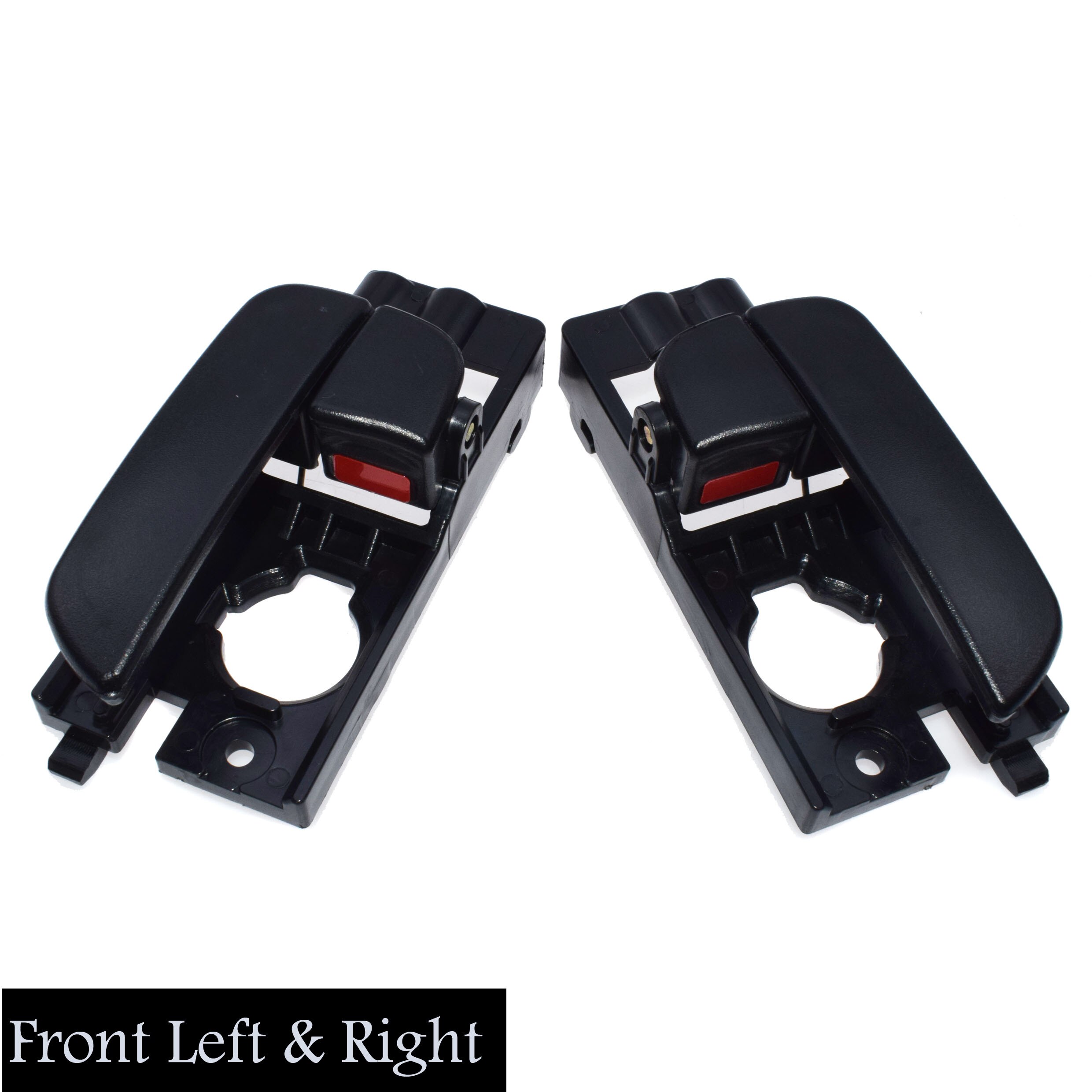 Manija de puerta interior y externa, Kit de manija de puerta interior trasero izquierdo delantero derecho para Hyundai Accent 1.6L 2006 2007: Inside FL FR