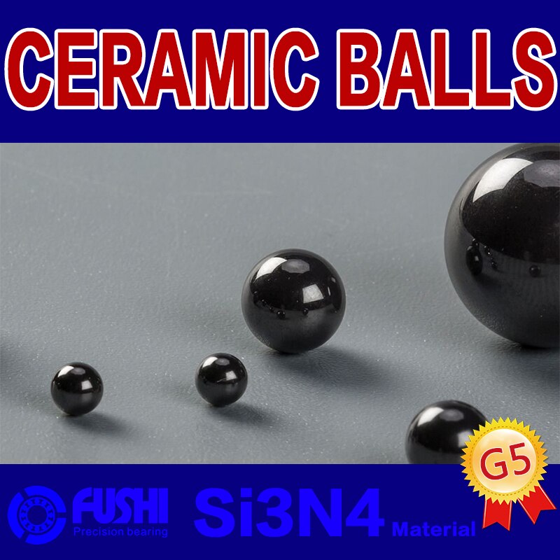 Si3N4 sfere In Ceramica 6 6.35 6.747 7 7.144 7.5 7.938 8 8.731 9 9.525 (10 PC) nitruro di silicio G5 a Sfere di Precisione
