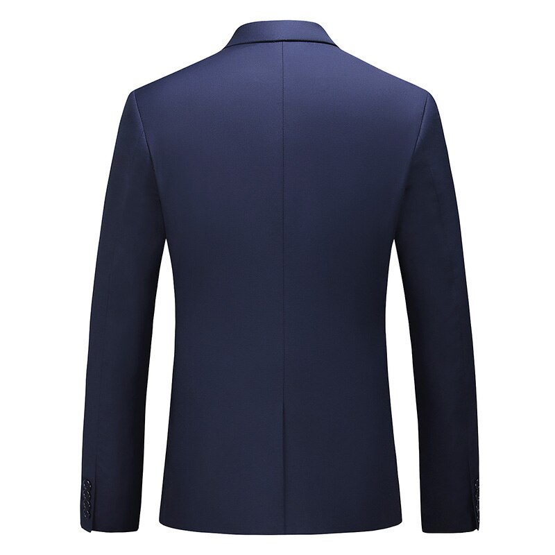 MOGU Reine Farbe männer Blazer Eine Geschmack schlank passen Hochzeit Kleid Für Männliche Neue lässig Blazer Asiatische Größe 5XL Anzug Jacke