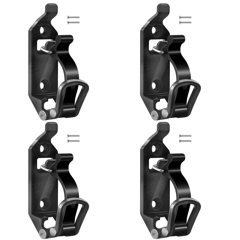 2-4Stck Werkzeug Befestigungs Halterung Zauberstab Montage Halterung Schaufel Axt schnell Freisetzung Klemme Schaufel Halterung Auto RV Stiefel Heimat Zubehör: Weiß