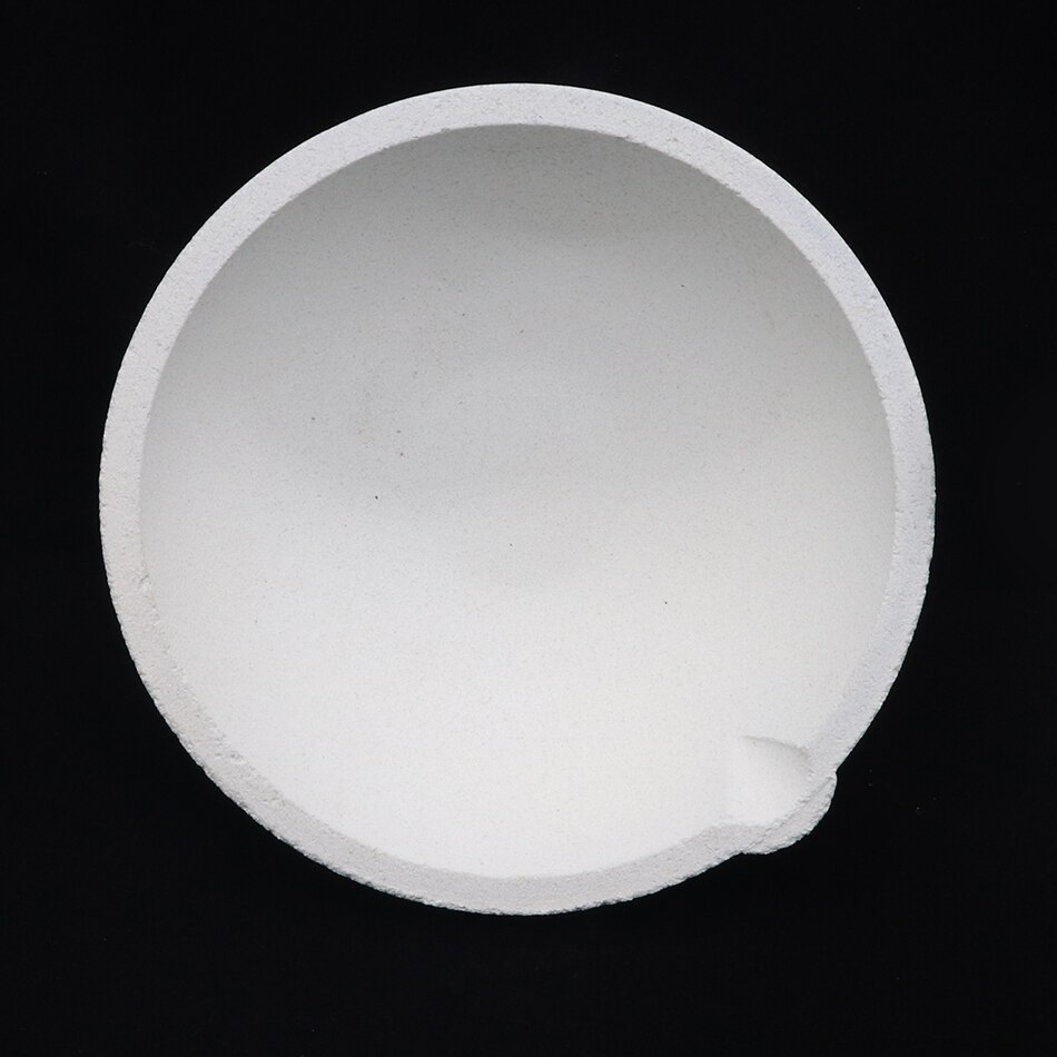 2500g High Temperature Resistant Quartz Bowl That Can Melt Metal Suitable for Melting Gold and Silver Jewelry Processing