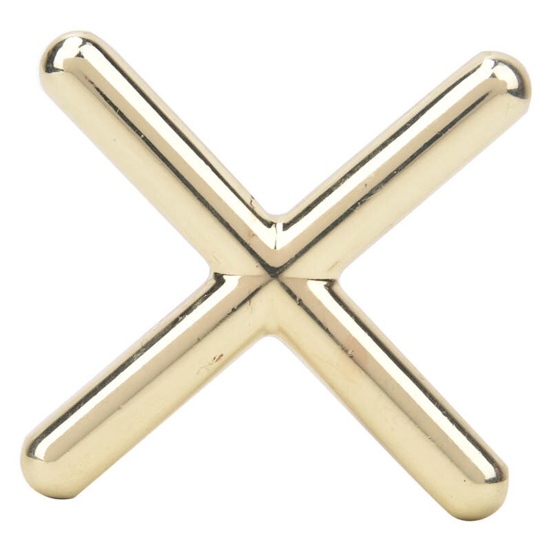 6 Stijlen Metalen Koper Plating Stok Duurzaam Anti-Slip Biljart Snooker Pool Cue Rest Bridge Head Houder Pool Cue accessoire: Cross