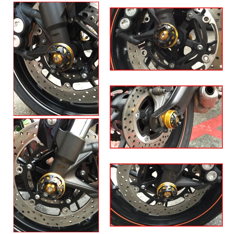 Mtkracing Vooras Sliders Vork Wiel Bescherming Crash Pad Kit Voor Suzuki DRZ400SM Drz 400SM DR-Z400 Sm 2005 16 17 18 19