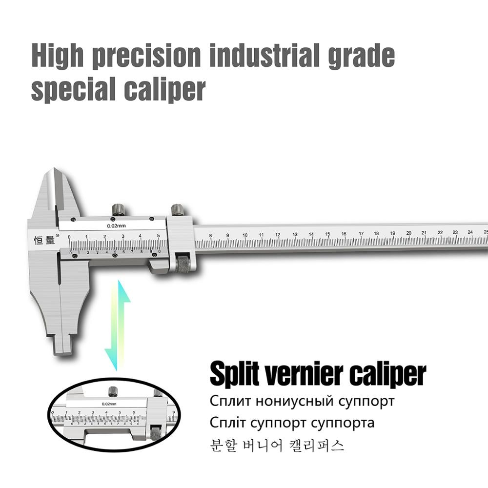 Precision Non-Standard Double External Caliper Vernier Caliper 0-300MM Working Measuring Tool 4CR13 Split Vernier Caliper