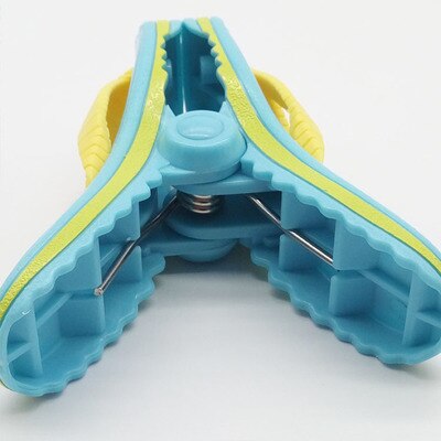 1 St Plastic Strand Slipper Handdoek Clips Grote Zon Bed Lounger Houder Zwembad Wasknijper Quilt clip Sok clips