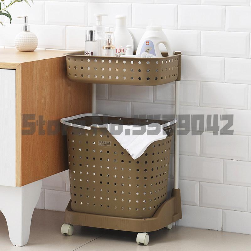 Dirty laundry basket laundry bucket dirty clothes storage basket household clothes storage basket rack bathroom frame clothes ba: a6