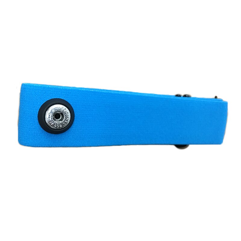 Borst Riem Voor Polar H7 Wahoo Garmin Bryton Magene Coospo Geonaute Tomtom Voor Sport Draadloze Hartslagmeter Hrm band: Light blue