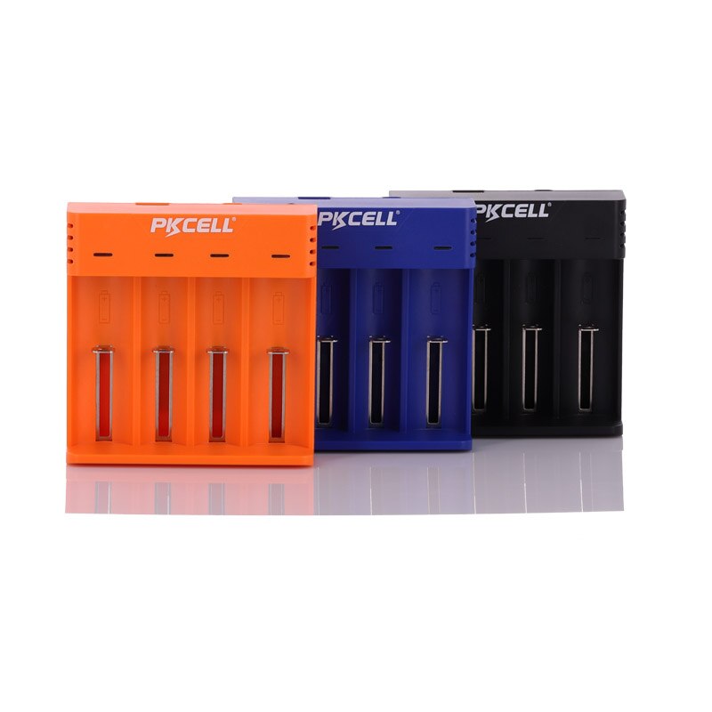 PKCELL ICR18650 3.7v li-ion Lithium Rechargeable Battery and charger for 18650 26650 21700 18350 AA AAA 3.7V lithium battery