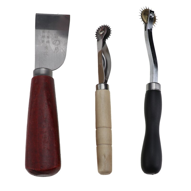 19 piece DIY leather craft kit hand-stitched kit for household items