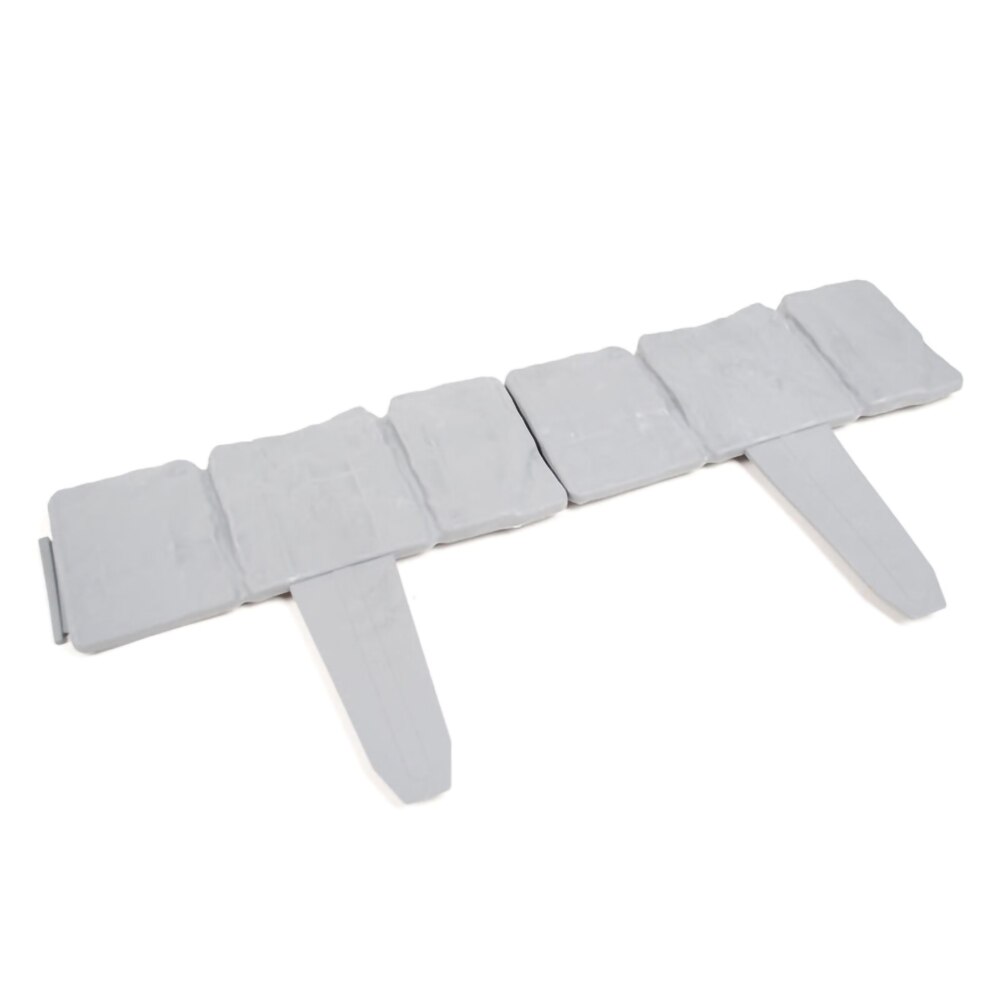 4 Pcs Fence for Garden / Simulation Stone Brick Fence Plastic Privacy Fence Gardening Flower Garden Patio Vegetables Yard Fences