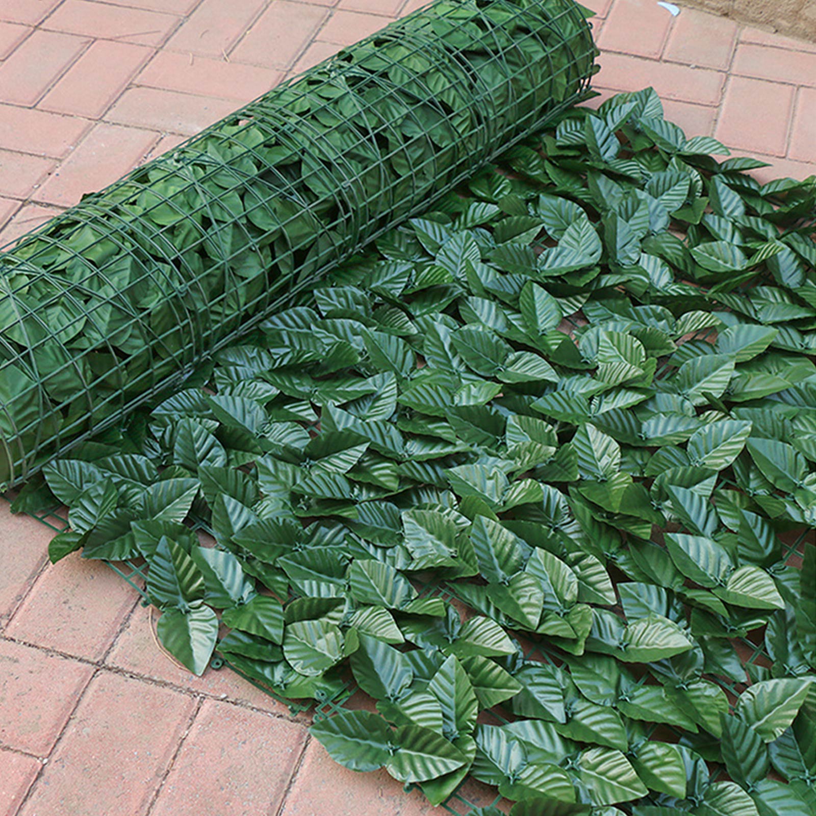 Privacy Fence Screen, Artificial Scindapsus Leaf Hedges Fence Wall Panel Screen for Garden Backyard Home Decor gazebo tent