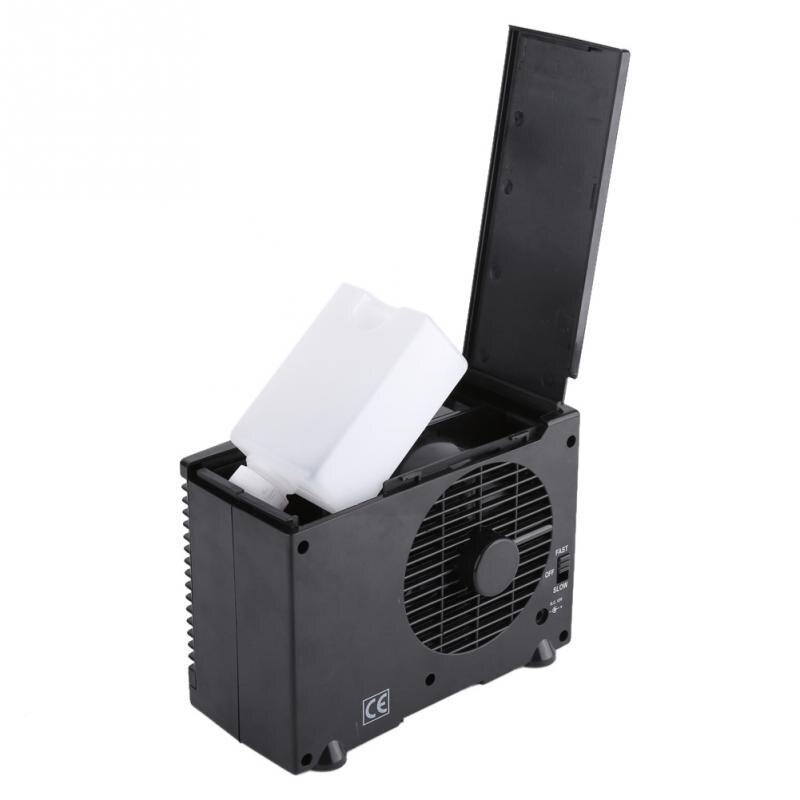 Portable 12V Mini Air Cooler Evaporative Water Cooler Cooling Fan Car Truck Home