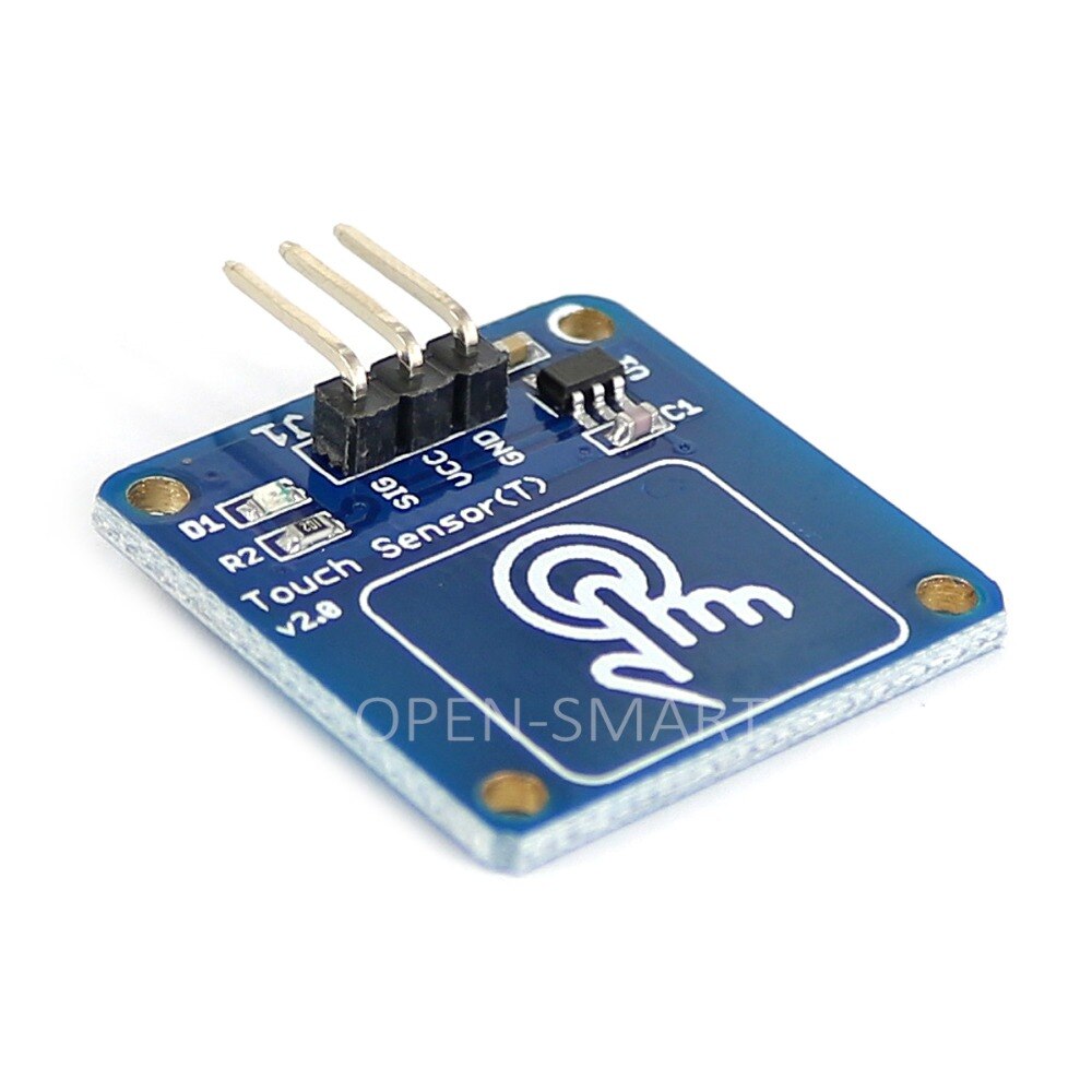 Módulo de interruptor de Sensor táctil capacitivo Digital Golden TTP223B (modo de palanca) para Arduino aumentar el circuito del filtro