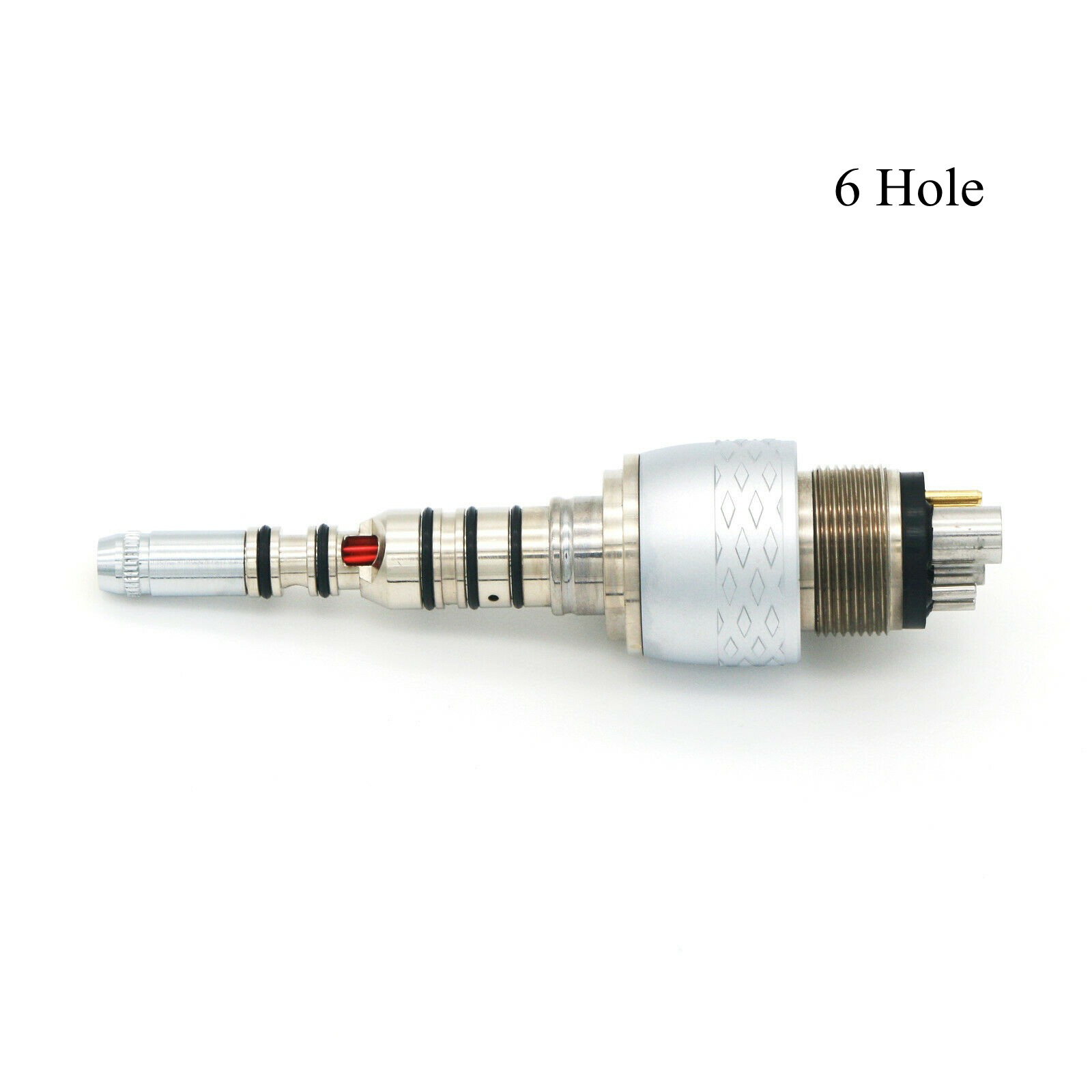 Dental Prophy Jet Polisher Handpiece Intraoral Air Flow Polishing Nozzle System Teeth Cleaning Inner Water for Kavo-coupling: Pink