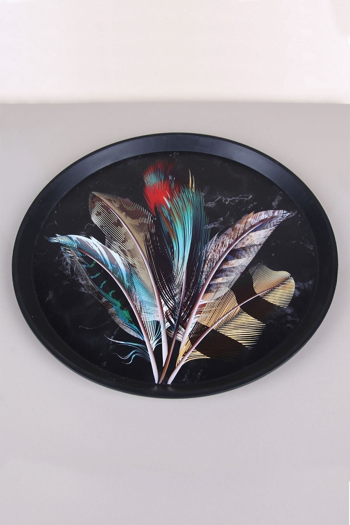 Plastic Round Pattern Tray