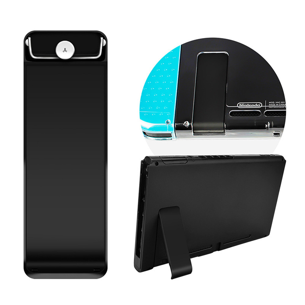 Pour Nintendo Switch béquille Console de jeu Support arrière NS couverture arrière Support trépied pour Support de téléphone pour Consoles de jeux