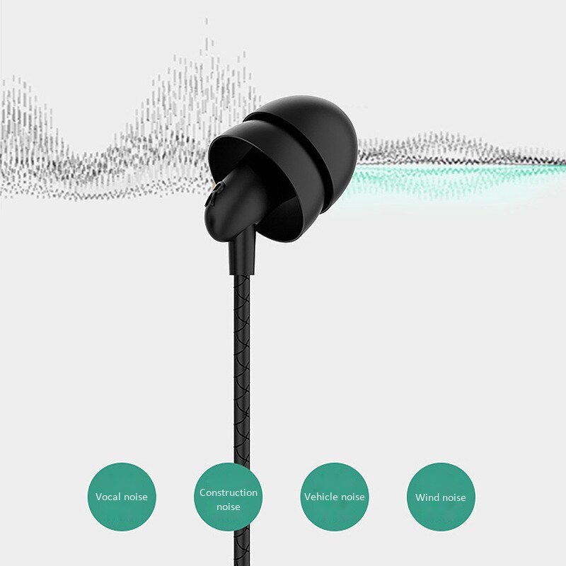 Active Noise Cancelling Bluetooth 5.0 Headphones Neckband Sports Earphone Deep Bass HiFi Stereo