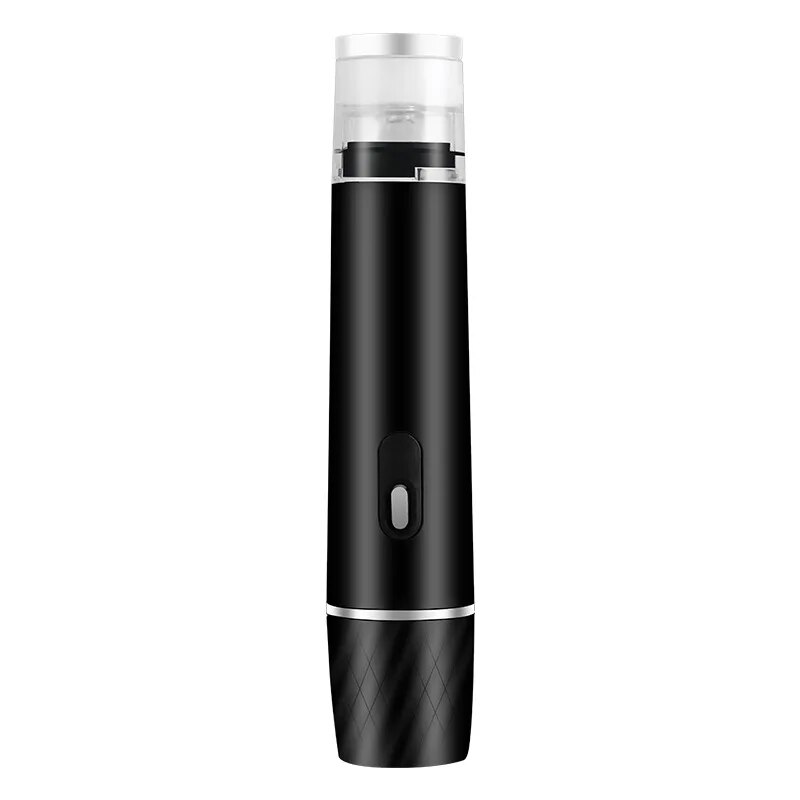 Mini máquina selladora al vacío de mano, máquina envasadora al vacío de cocina, pequeña máquina de sellado, selladora al vacío de alimentos eléctrica USB portátil: Negro