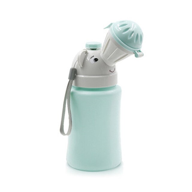 Kids Potje Draagbare Hygiëne Wc 500Ml Jongens Meisjes Pot Outdoor Auto Reizen Anti-Lekkage Potje Kids Draagbare Urinoir voor Kinderen: Blue