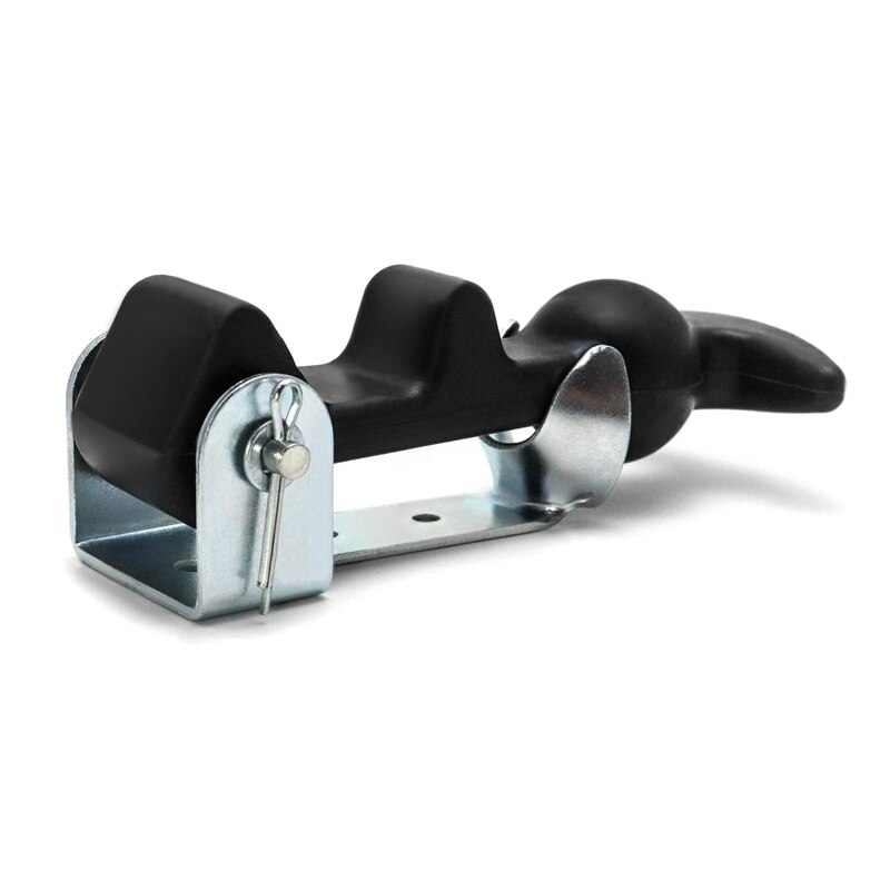 2Packs 4,7 Inch T-Griff Unentschieden Riegel Mit Klammern, Gummi Flexible Haube Fangen T-Griff Haspe, für Haube, Fahrzeug Motor