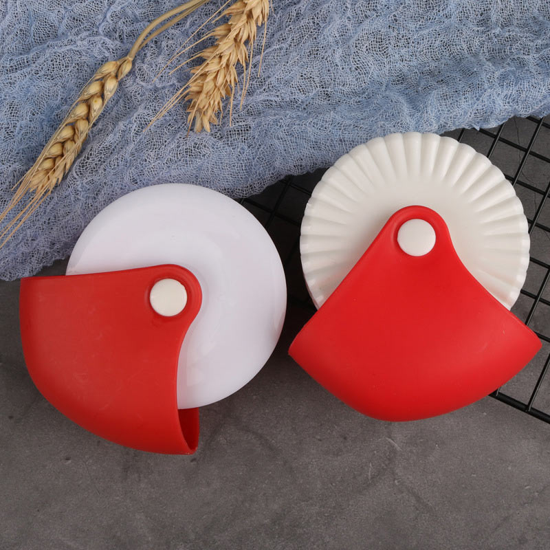 Kitchen Pizza Pastry Lattice Cutter Pastry Pie Decor Cutter Plastic Wheel Roller Pizza Pastry Pie Crust Baking Cutter Tools