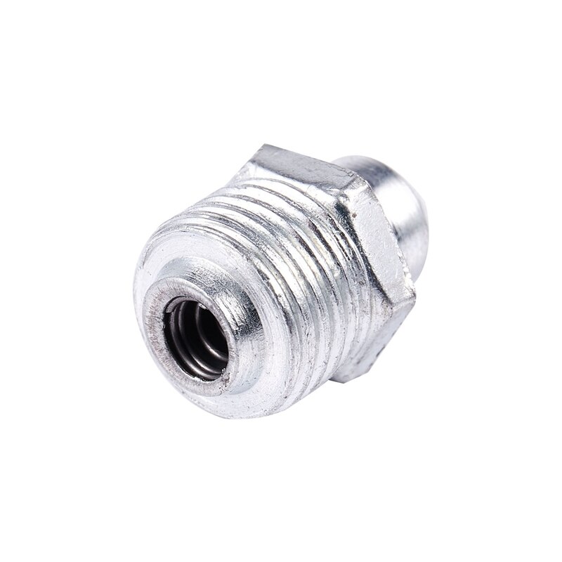 Pak van 5 M10x1 buitendraad Rechte metalen grease nipple zerk nozzle