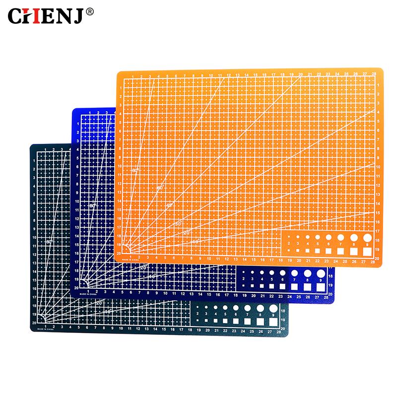 A4 Pvc Snijden Mat Snijden Pad Patchwork Cut Pad Patchwork Gereedschap Handleiding Hulpmiddel Snijplank Dubbelzijdige Self-healing Willekeurig