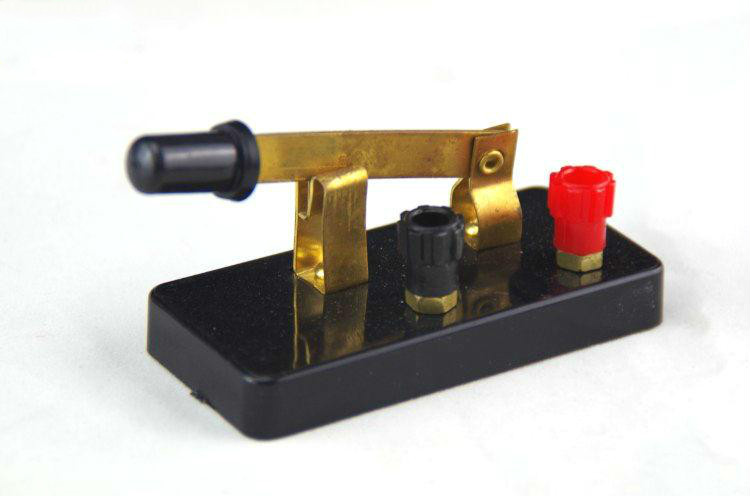 10pcs/pack Physics Electric Teaching Experiment Small Single Pole Switch Student's Science and Technology Class Toggle Switches