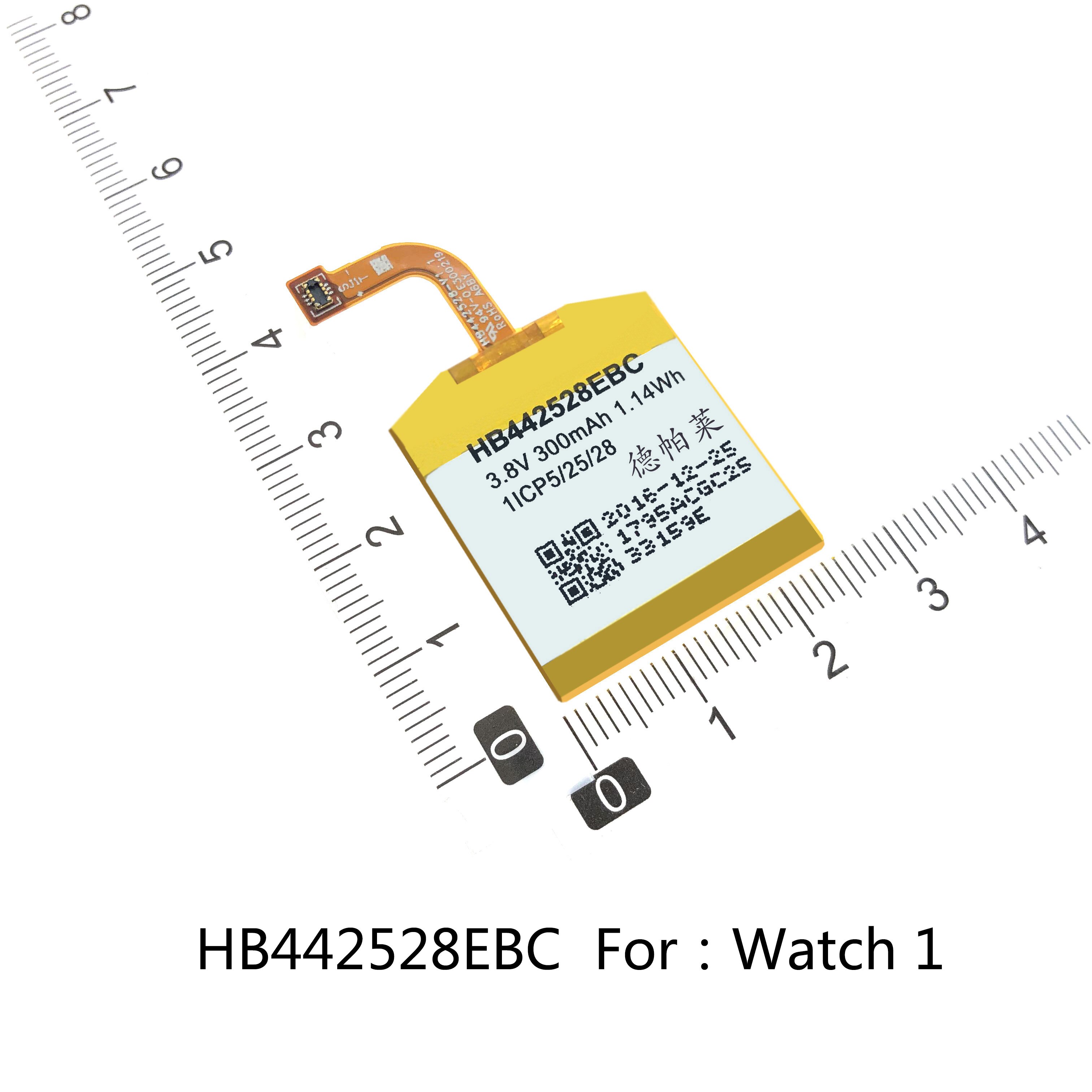 HB442528EBC HB512627ECW HB472023ECW HB532729ECW Batterie Pour Huawei Watch 1 2 Pro 4G GT2 42mm GT2 46mm Batterie: HB442528EBC 