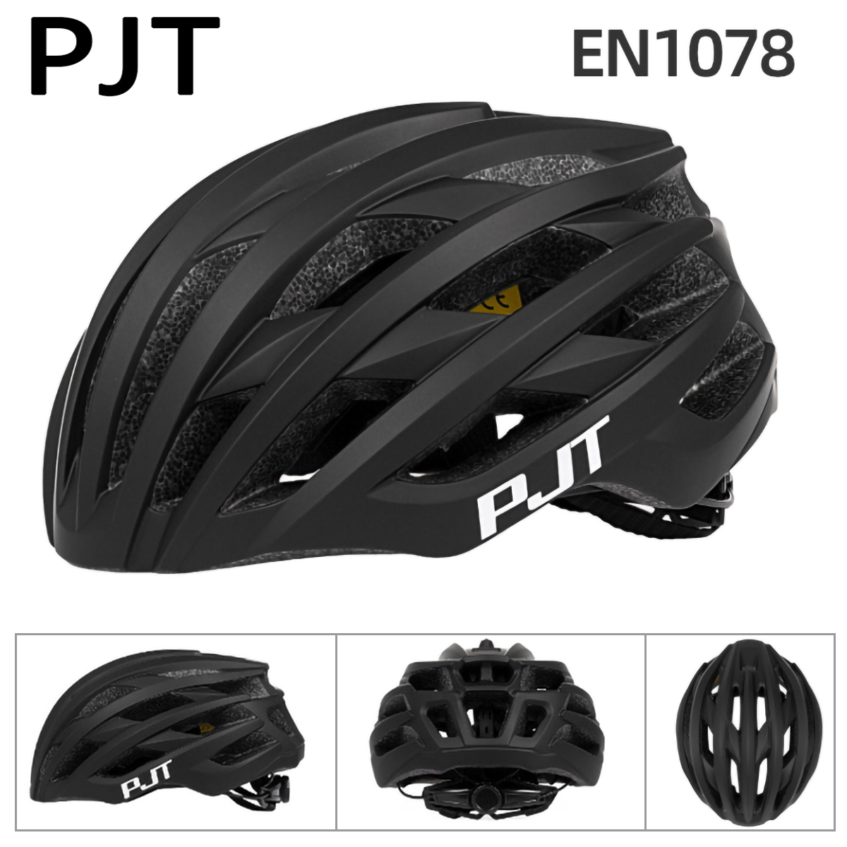 PJT Bicycle Helmet Men's Ultralight Taillight LED MTB Road Bike Helmet Cycling Motorcycle Electric Scooter Safty Cycling Helmet: green