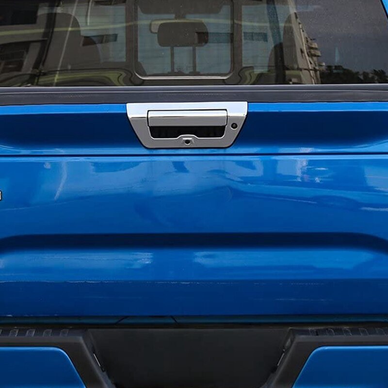 2Pcs Tailgate Door Handle Decorative Trim for Ford F150