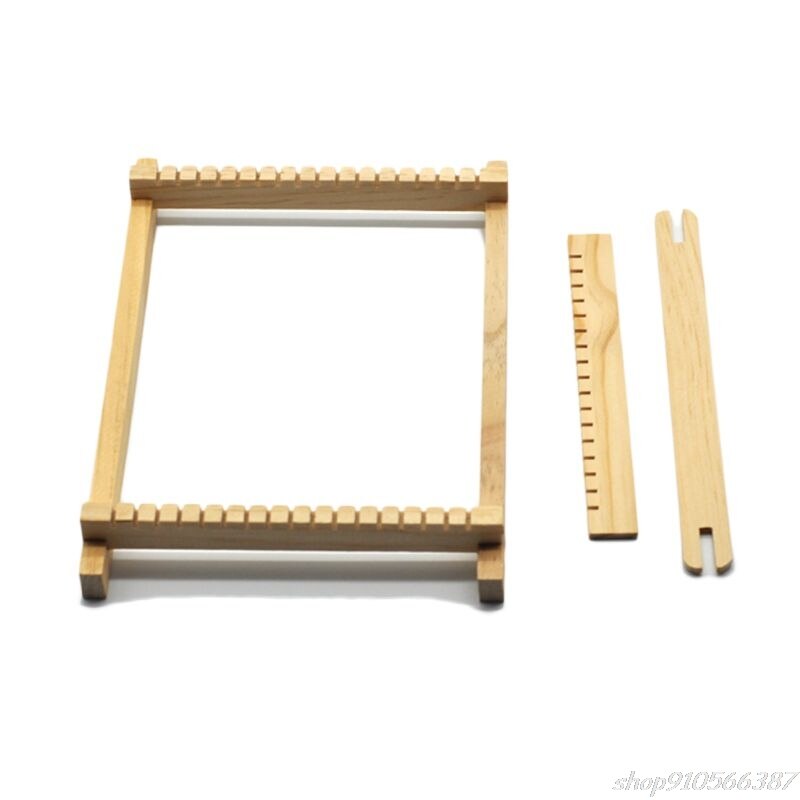 1 Set Houten Breien Weefgetouw Tapijt Handgeweven Machine Diy Handgemaakte Tool Voor Beginners Kinderen O02 20