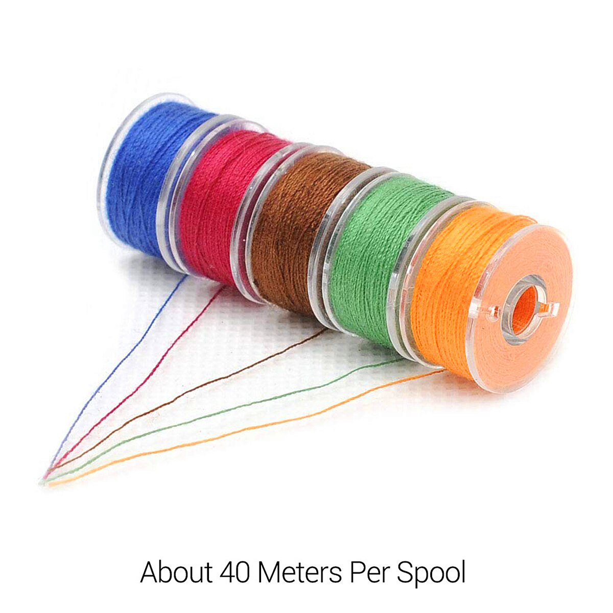 36PCS Mixed Colors Handmade Sewing Thread Box Set Sewing Machine Knitting Thread Thick Line Hand Stitching Sewing Tools