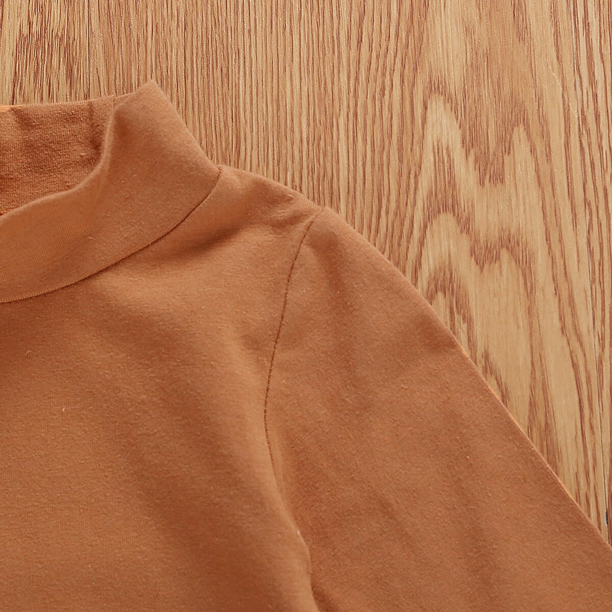 Focusnorm herfst kinderkleding meisjes sets 1-6y coltrui lange mouwen effen sweatshirts tops luipaardrokken hoofdband